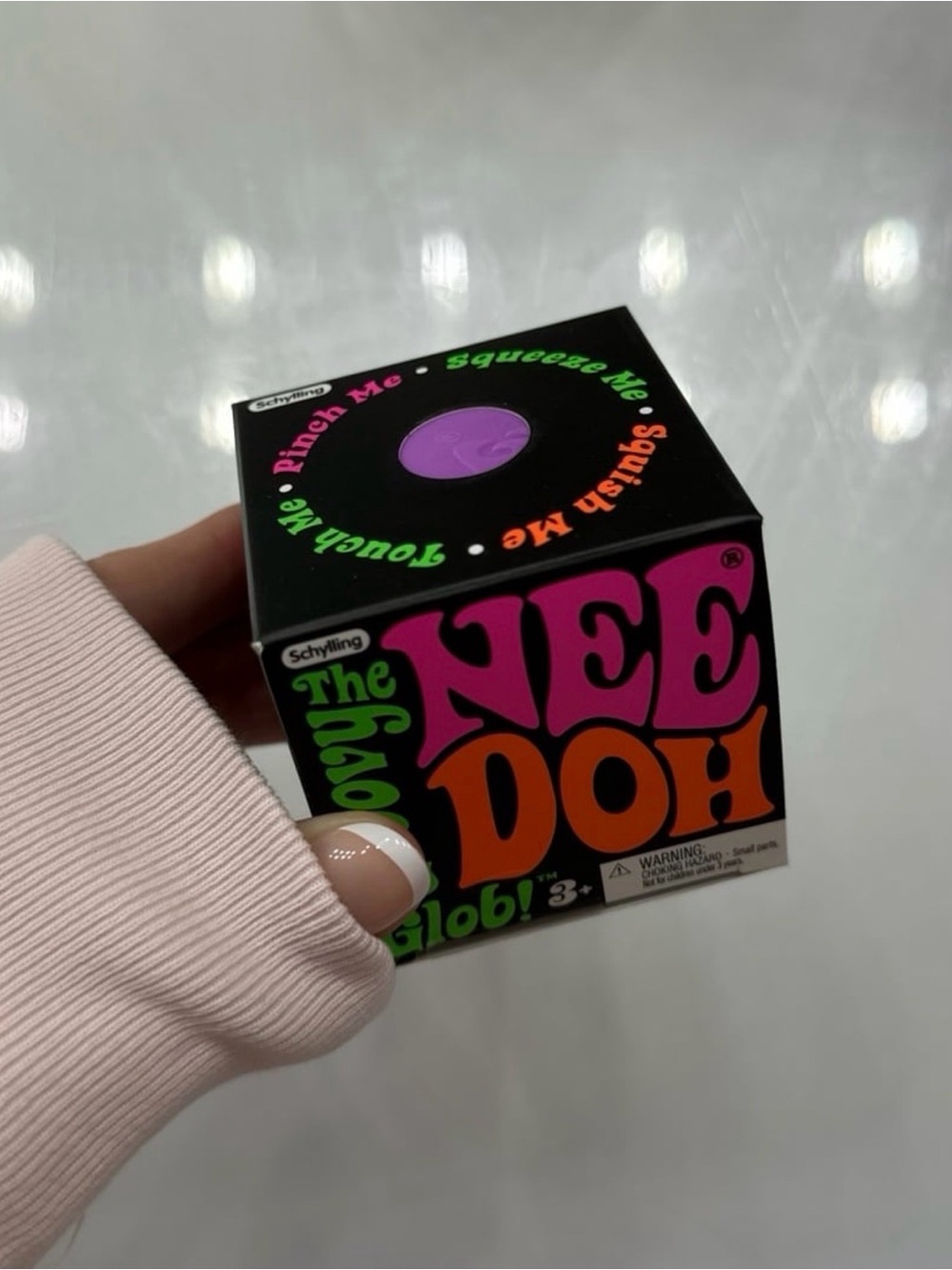 Purple Needoh The Groovy Glob Squishy Stress Toy (Ready To Ship)